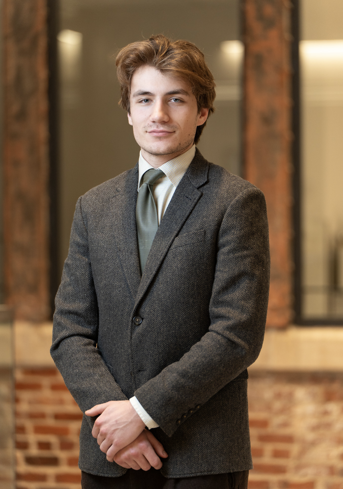 Photo de Étienne Lessard, représentant des premières années de l'Uqamicus Populi
